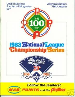 PGMNL 1983 Philadelphia Phillies